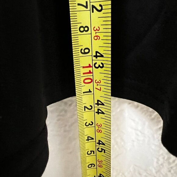 Black Lace Cocktail Party Event Dress Plus‎ Size 4XL Sheer Flare Sleeve Romantic - Picture 7 of 10